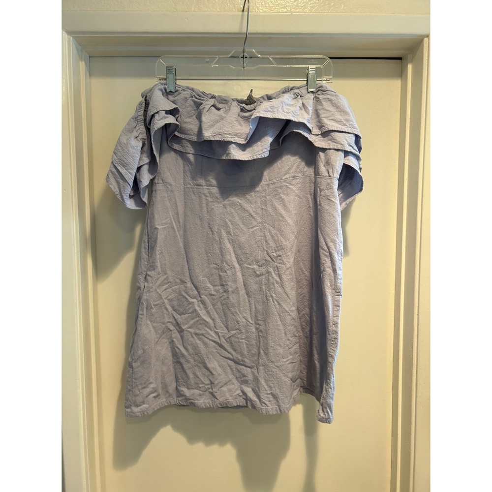 3/$10! Off the Shoulder Ruffle Dress - Picture 2 of 5